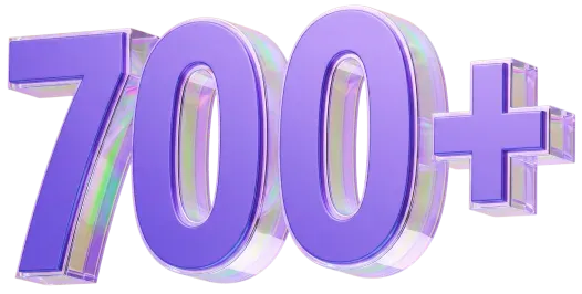 700+